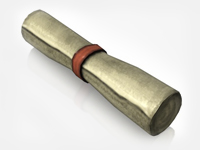 Free scroll 3d model