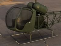 modelo 3d de helicoptero